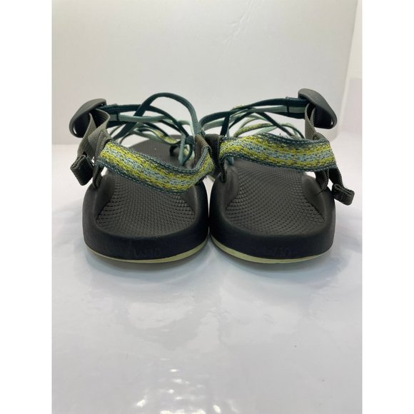 Chaco ZX3 Green Turquoise Sandals W10 - Picture 5 of 7
